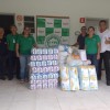 Unimed Andradina e Clube Rolex fazem doação de fraldas ao Asilo
