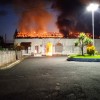 Incêndio destrói prédio da antiga estação ferroviária em Guararapes