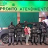 POLICIAIS DO 12° BAEP SALVAM BEBÊ ENGASGADA COM LEITE, EM ARAÇATUBA.