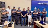 POLICIAIS MILITARES RECEBEM HOMENAGEM DA CÂMARA MUNICIPAL DE ANDRADINA COM A OUTORGA DA MEDALHA TIRADENTES