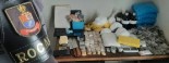 Rocam apreende quase 10 quilos de drogas em “casa bomba” no bairro Quemil em Birigui