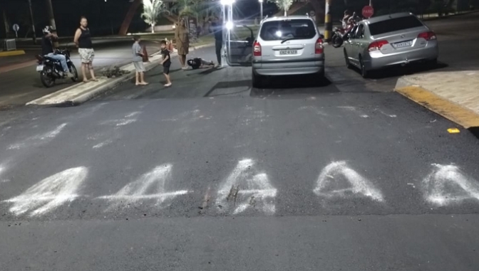 Motociclista é primeira vítima da rotatória da Guanabara em Andradina