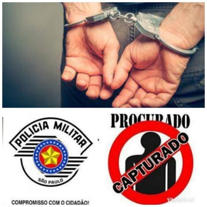 PROCURADO É PRESO NA ZONA RURAL PELA POLÍCIA MILITAR DE CASTILHO