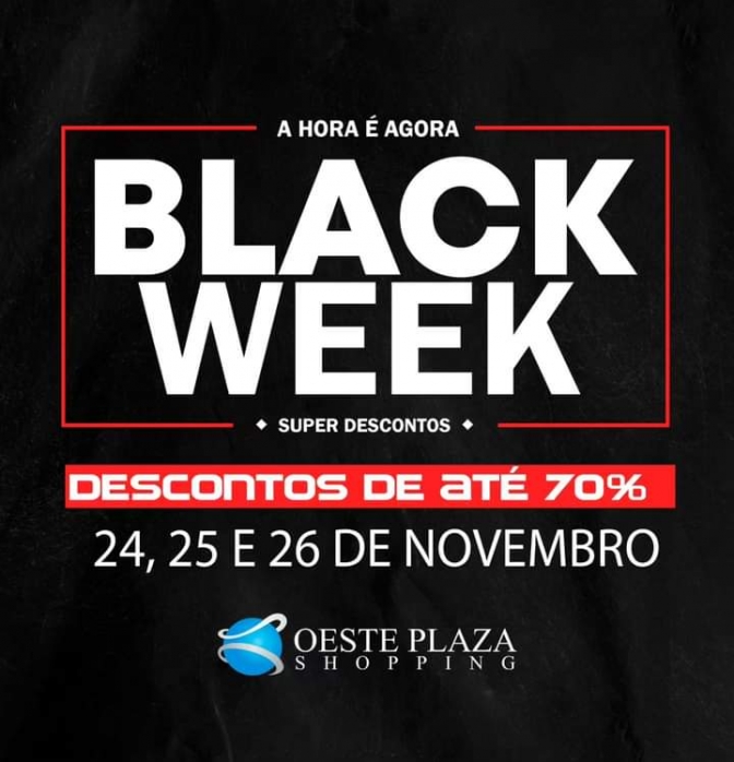 Em Andradina Oeste Plaza Shopping faz Black Week