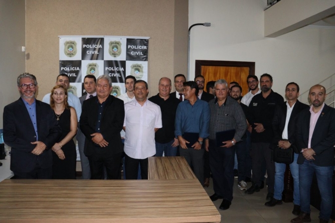 Delegados da Polícia Civil em Três Lagoas são homenageados