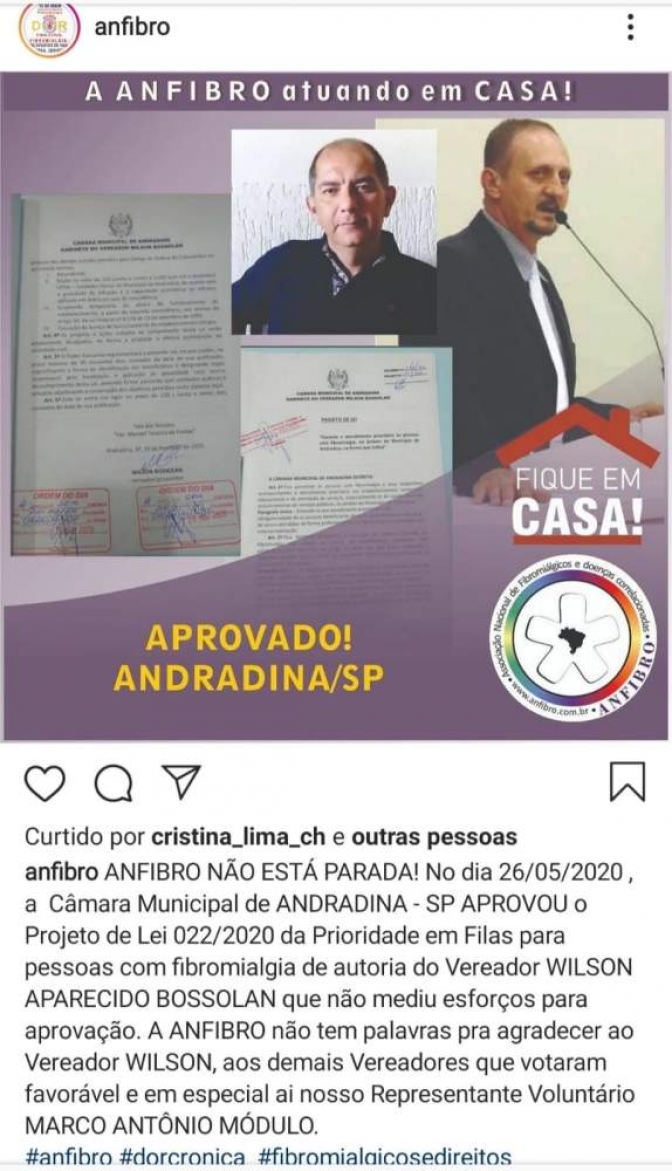 Vereador apresenta projeto autoral que já foi aprovado em outra legislatura em Andradina