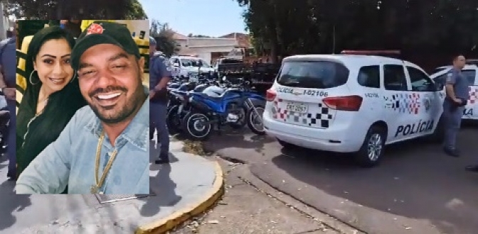 Casal é executado a tiros em loja de motos na Rua Bolívia em Araçatuba