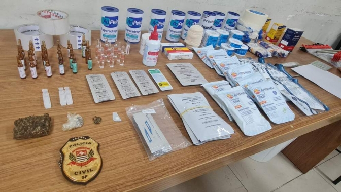 Funcionário é detido pela DIG por furto de medicamentos e materiais no pronto-socorro de Araçatuba