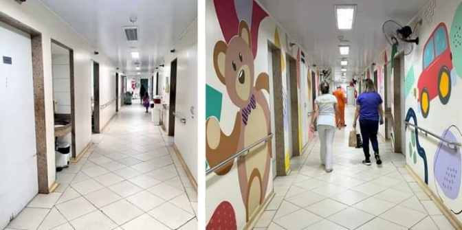 Revitalizada, Pediatria da Santa Casa de Araçatuba já oferece ar refrigerado e terá televisores em todos os quartos