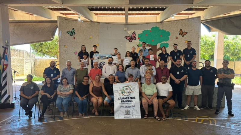 Câmara leva vereadores à Vila Mineira e abre programa de escuta popular em Andradina