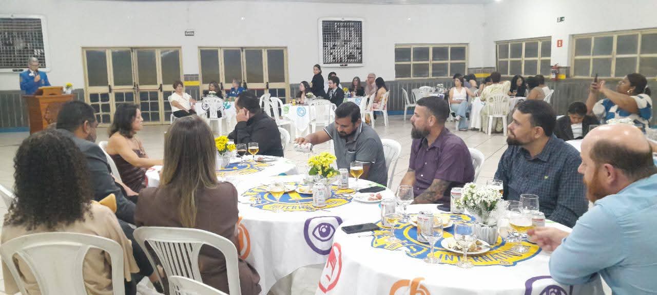 Lions Clube de Três Lagoas empossa diretoria com a presença marcante do Governador do Distrito LC 8, C.L. MJF Djalma Quinellato