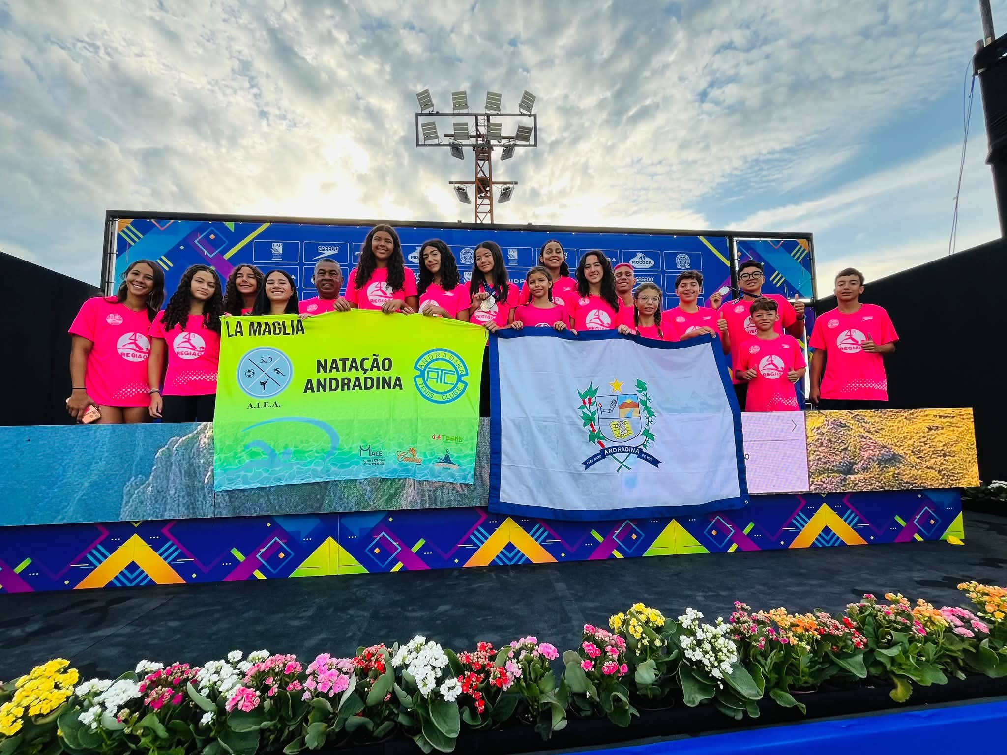 Natação Andradinense conquista 08 medalhas no Troféu Kim Mollo em Mococa