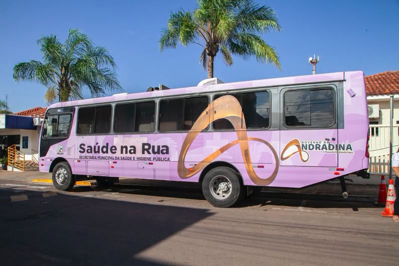 ÔNIBUS ROSA VAI PERCORRER A CIDADE DE ANDRADINA DURANTE O SETEMBRO