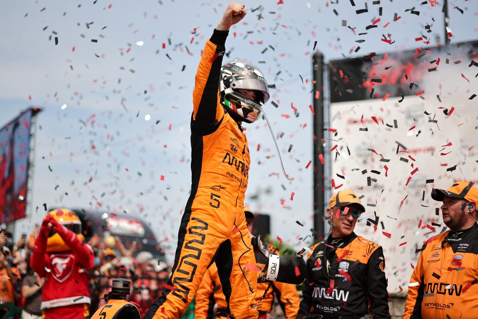 Fórmula Indy: O’Ward admite “sufoco” com pit-stop da McLaren em vitória no GP de Milwaukee 2