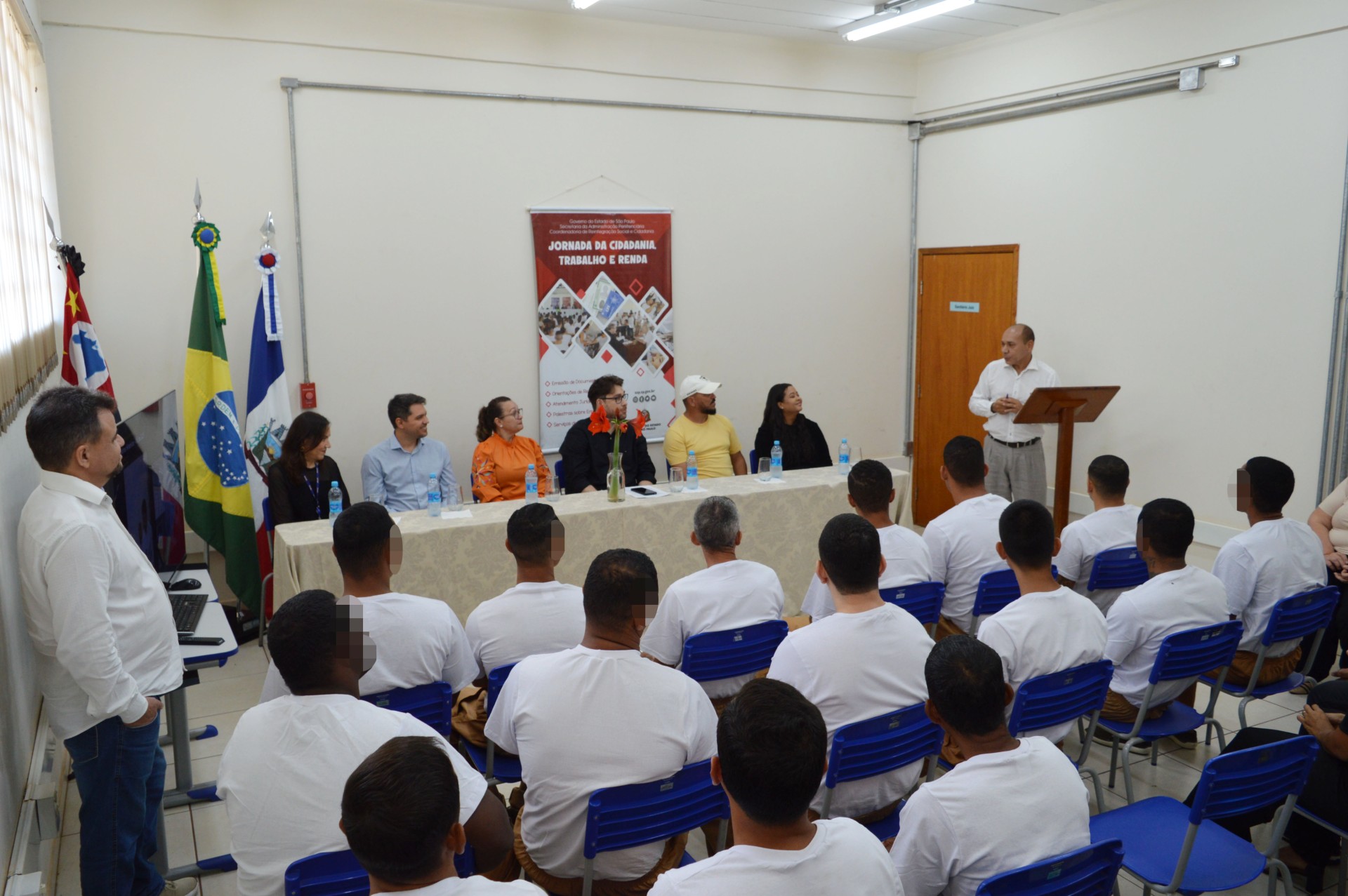 Centro de Detenção Provisória de Nova Independência realiza 6ª Jornada da Cidadania, Trabalho e Renda