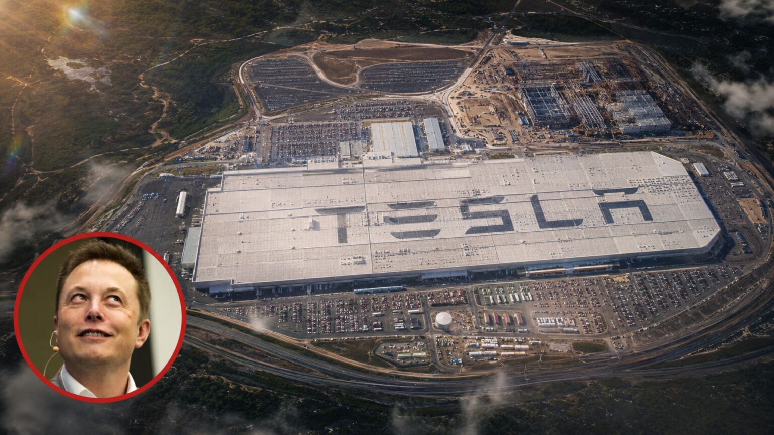Fábrica gigante da Tesla, de Elon Musk, no Texas, tem 929 mil metros quadrados, é visível do espaço