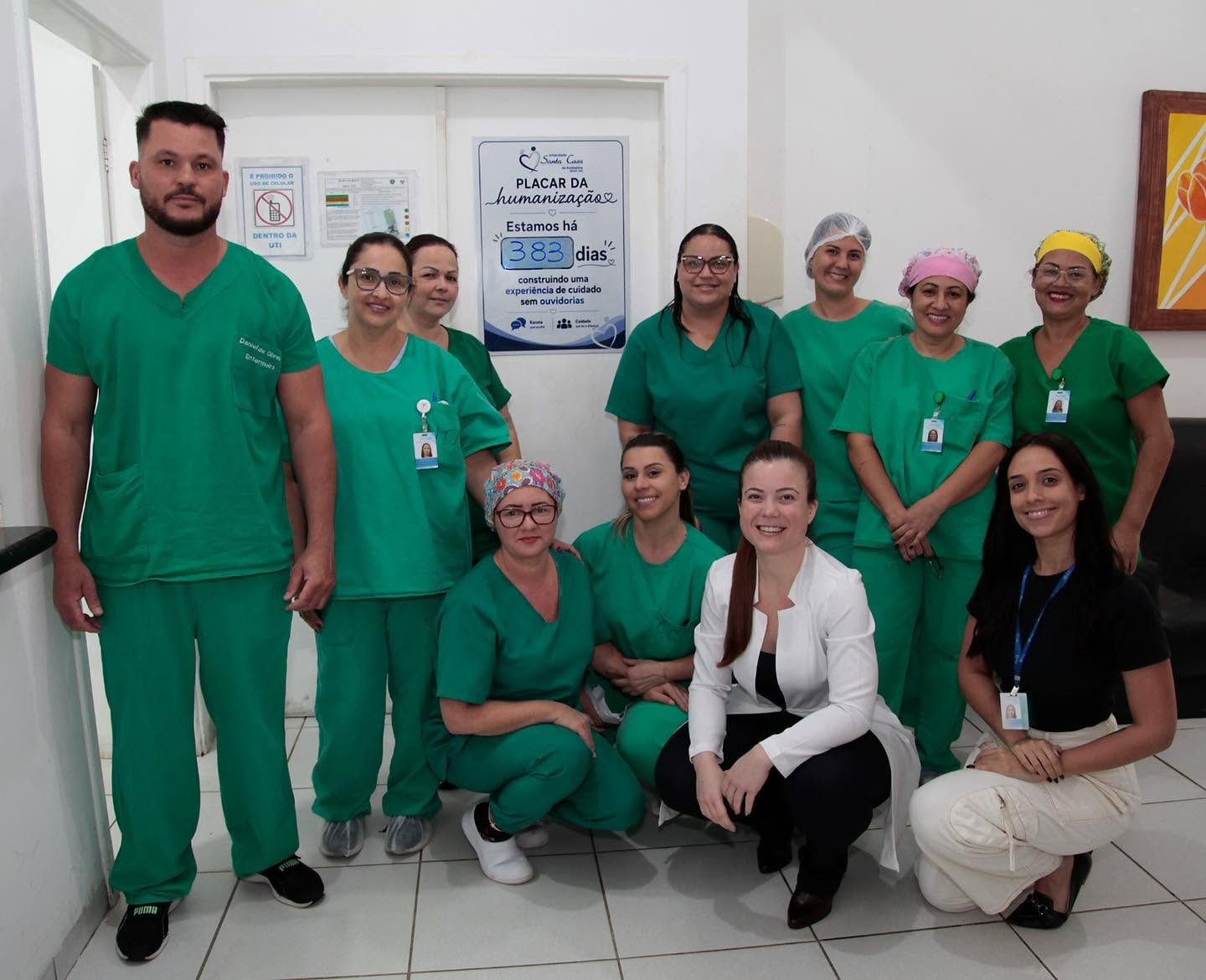 UTI DA SANTA CASA DE ANDRADINA COMPLETA MAIS DE UM ANO SEM RECLAMAÇÕES NA OUVIDORIA