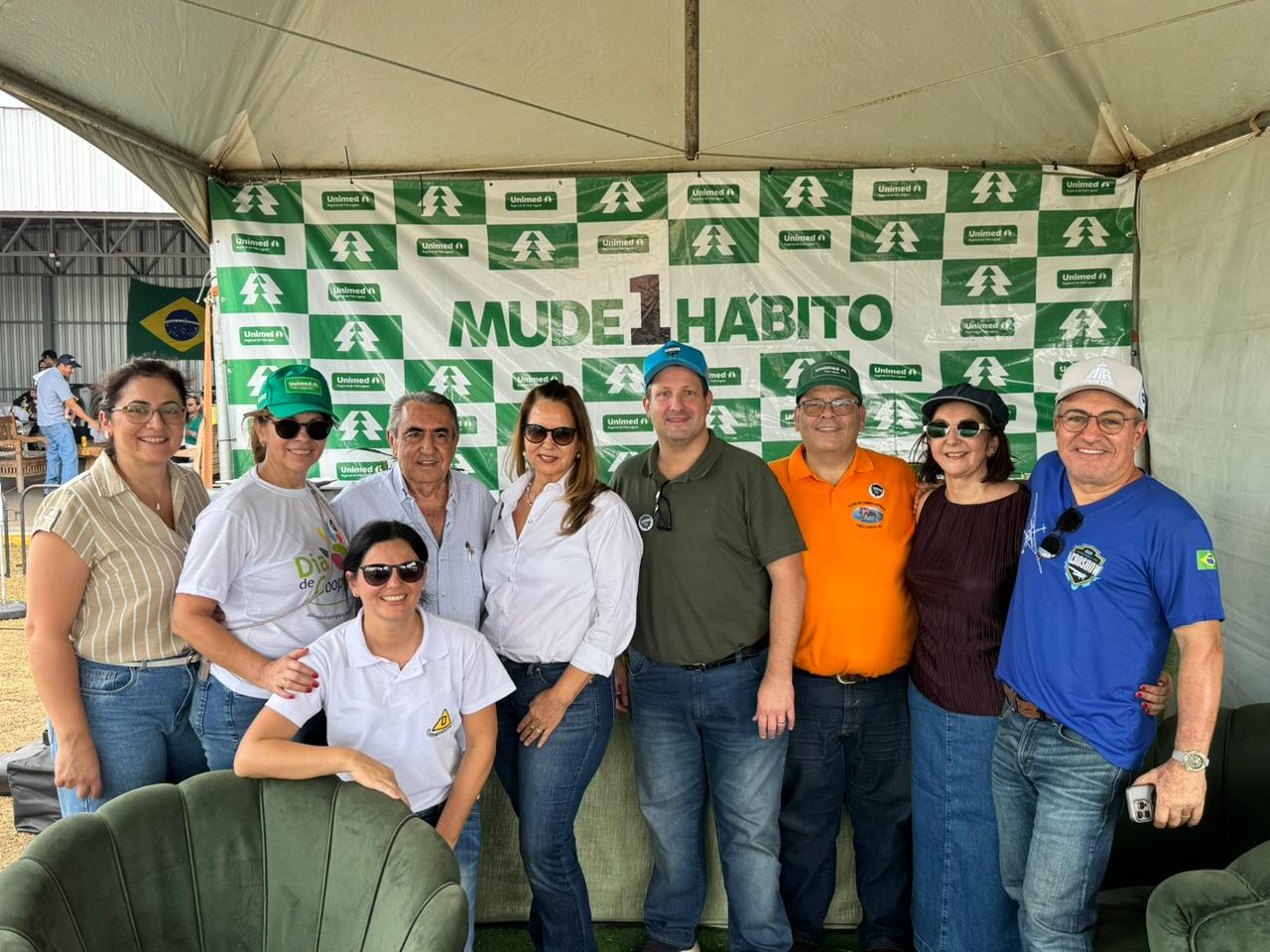 Dia C: Unimed Regional de Três Lagoas leva solidariedade e hábitos saudáveis ao 4º Aeroshow de Cassilândia