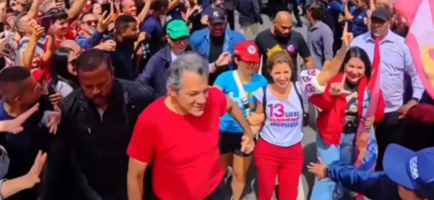 Haddad diz que Ricardo Nunes tentou impedir ato de Lula na Paulista