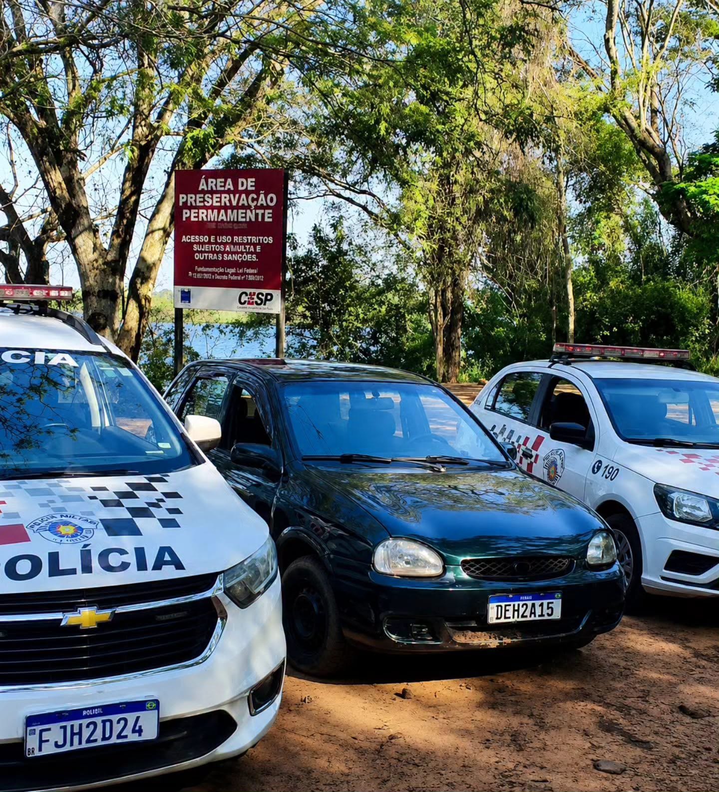 Polícia Militar recupera veículo e prende suspeito do furto na rampa do bairro Beira Rio em Castilho 