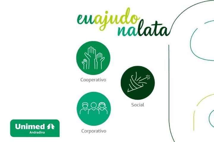 Unimed Andradina faz campanha "Eu ajudo na lata"