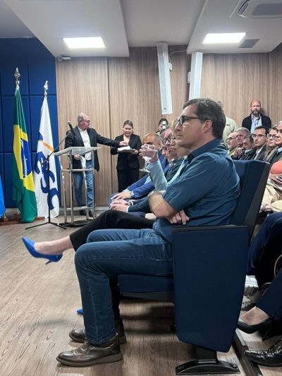 Prefeito de Três Lagoas participa do lançamento da construção da nova sede do SENAC