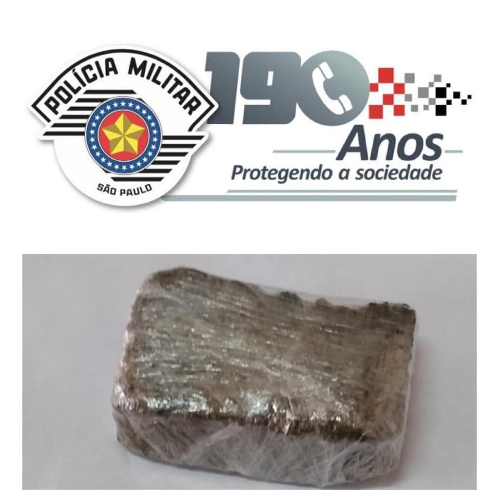 Polícia Militar de Andradina flagra indivíduo com entorpecente no centro da cidade