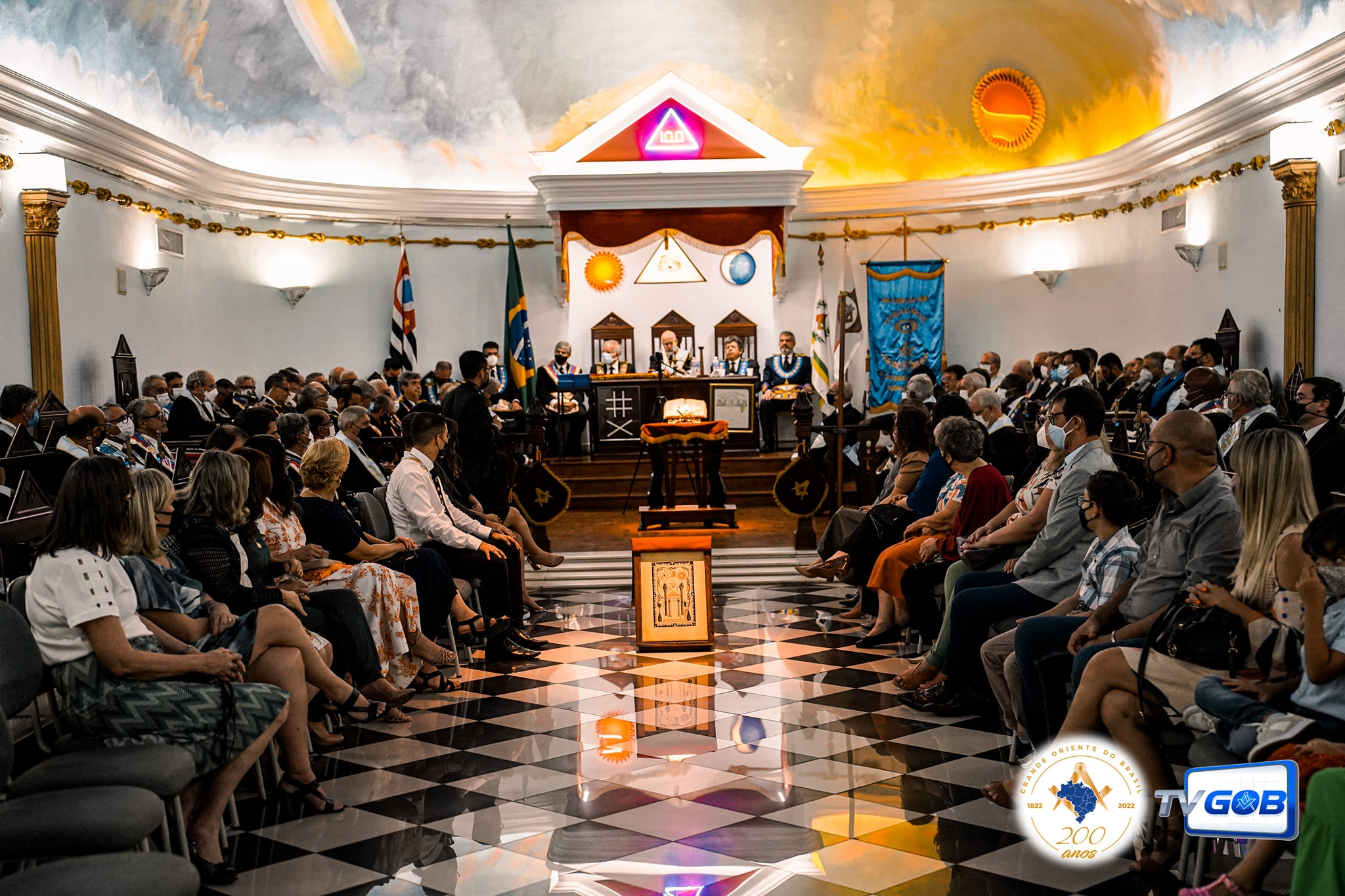 Sessão Magna Pública em Comemoração dos 200 Anos do Grande Oriente do Brasil em Ribeirão Preto