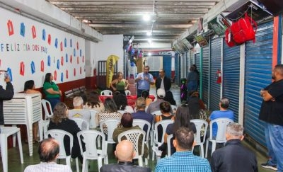 Prefeito de Três Lagoas escuta demandas dos proprietários dos box, sobre a transição para o novo espaço do Shopping Popular