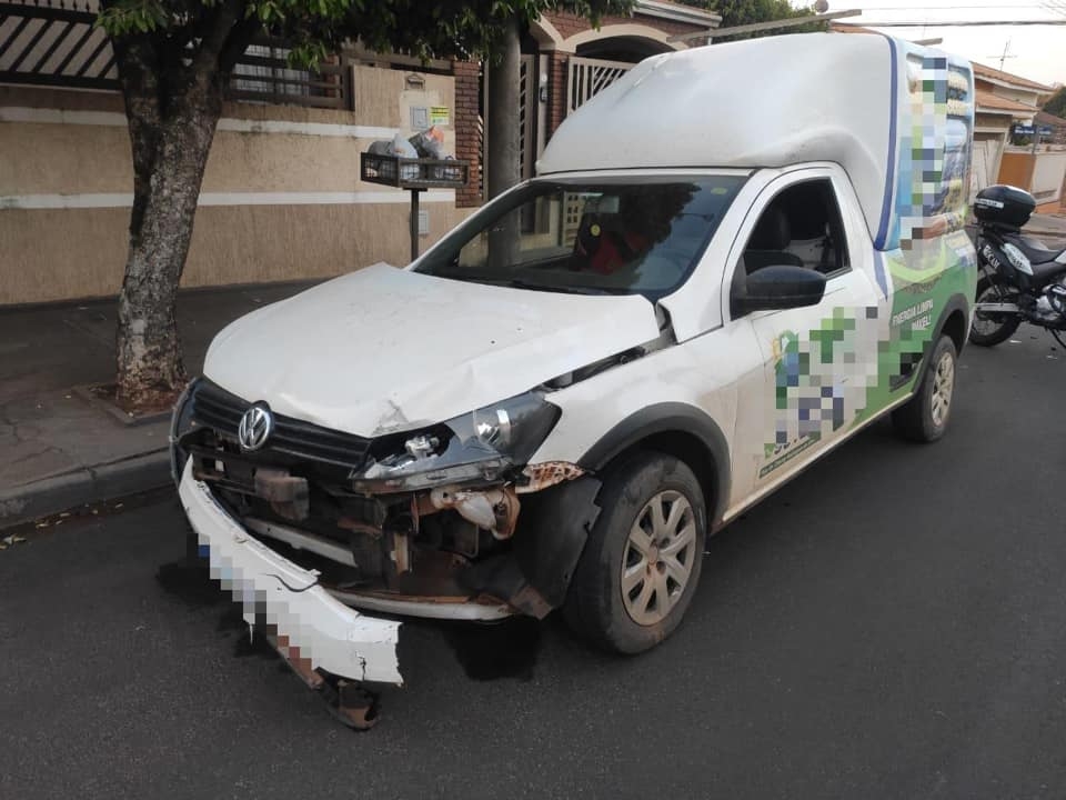 Rocam de Andradina não para ocorrência registrada à noite de direção perigosa, desobediência com acidente de trânsito