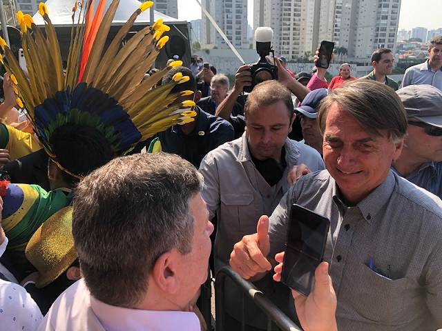 Presidente da Câmara de Andradina participa de audiência com presidente Jair Bolsonaro
