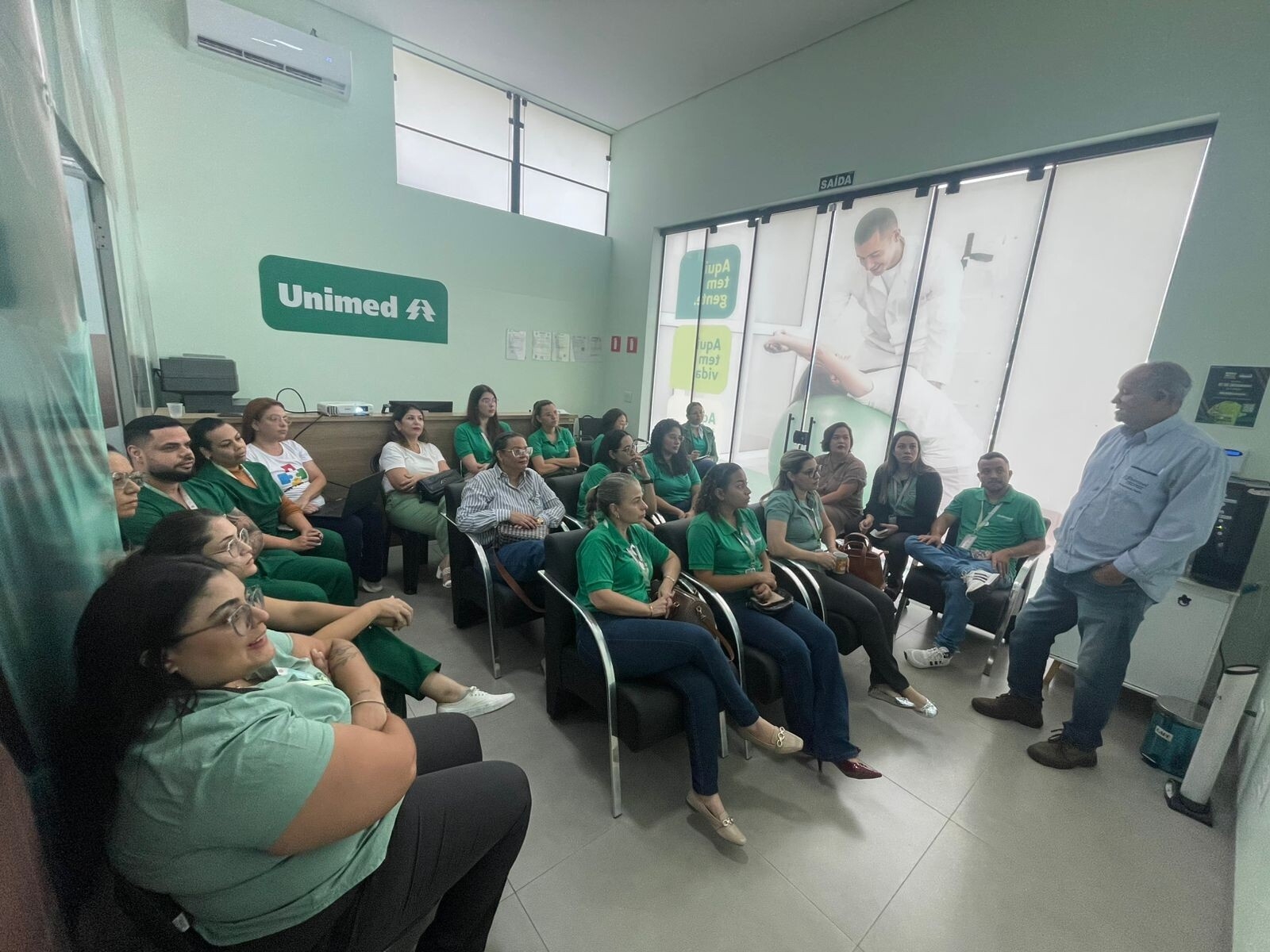 Unimed Andradina Segurança em Foco: colaboradores de Ilha Solteira participam de capacitação sobre a NR32