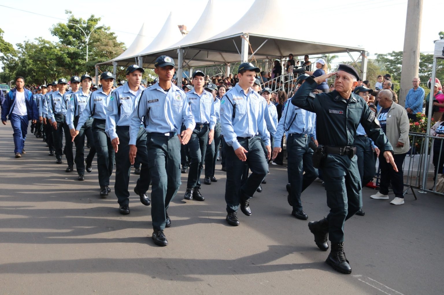 Polícia Militar em Três Lagoas participa do desfile Cívico Militar de 7 de Setembro