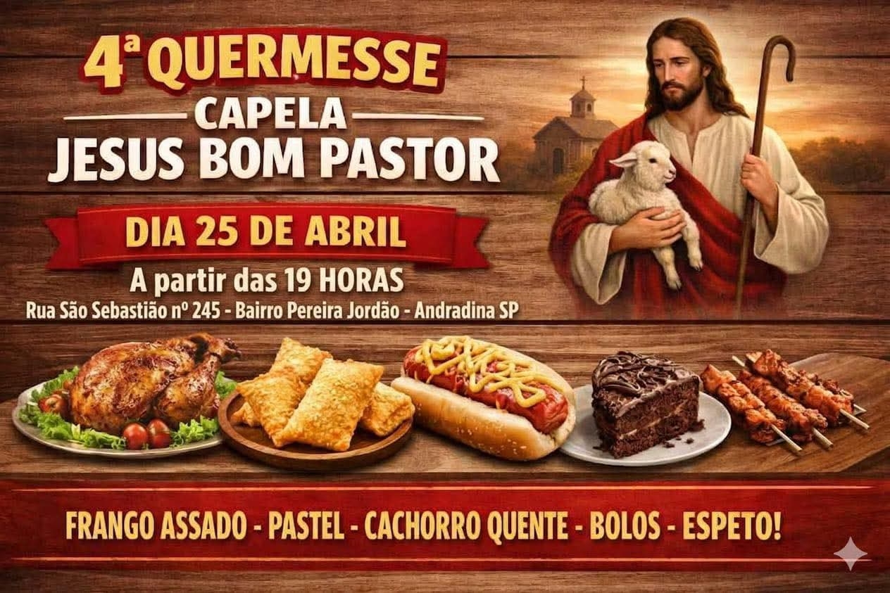 Capela Jesus Bom Pastor organiza quermesse e busca doações da comunidade em Andradina