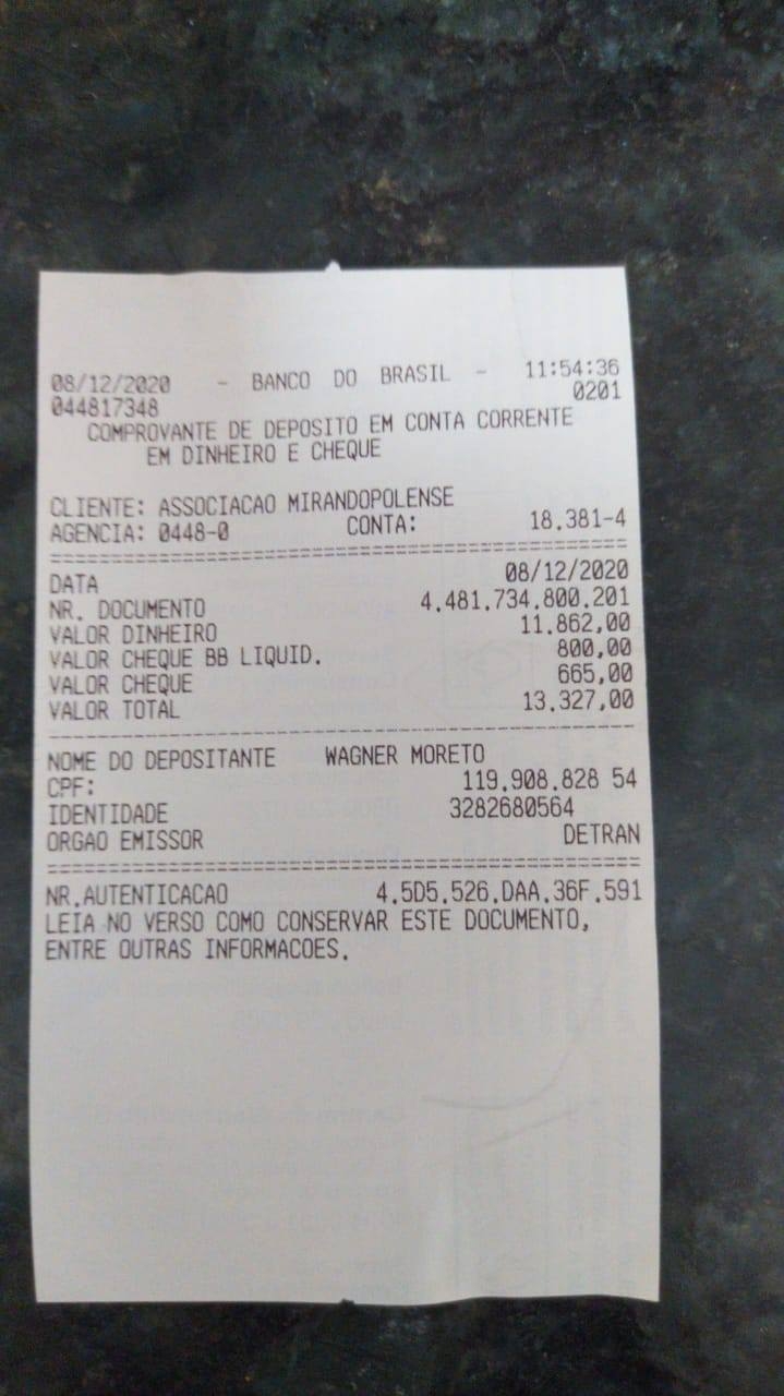 Loja Maçônica Fraternidade e Labor realiza Paella Caipira arrecadando R$ 13.327,00 e doa ao Lar dos Idosos de Mirandópolis