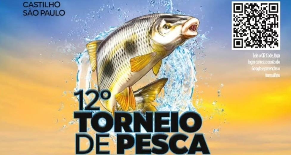 Castilho promove XII Torneio de Pesca em outubro, reforçando título de Município de Interesse Turístico
