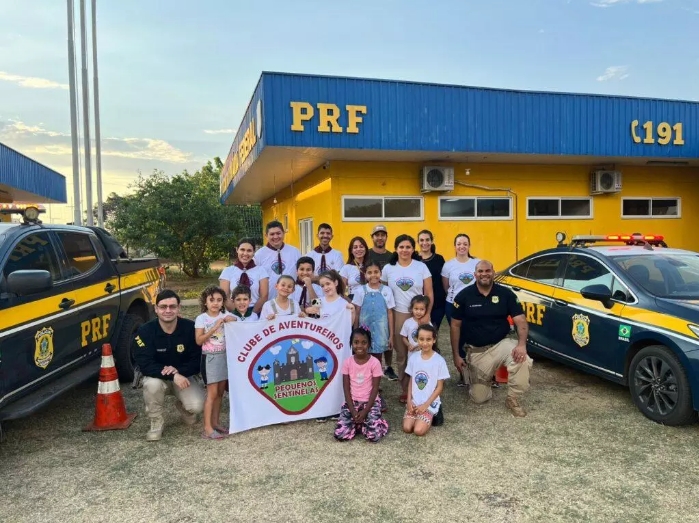 Ação Educativa na Delegacia da Polícia Rodoviária Federal em Três Lagoas