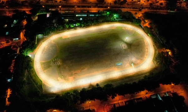 Prefeitura de Birigui investe na modernização do sistema de iluminação da pista de atletismo