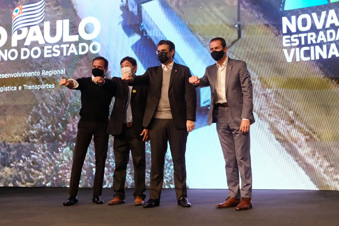 No Palácio dos Bandeirantes Governo de SP divulga a recuperação das estradas vicinais que ligam Lavínia à Mirandópolis