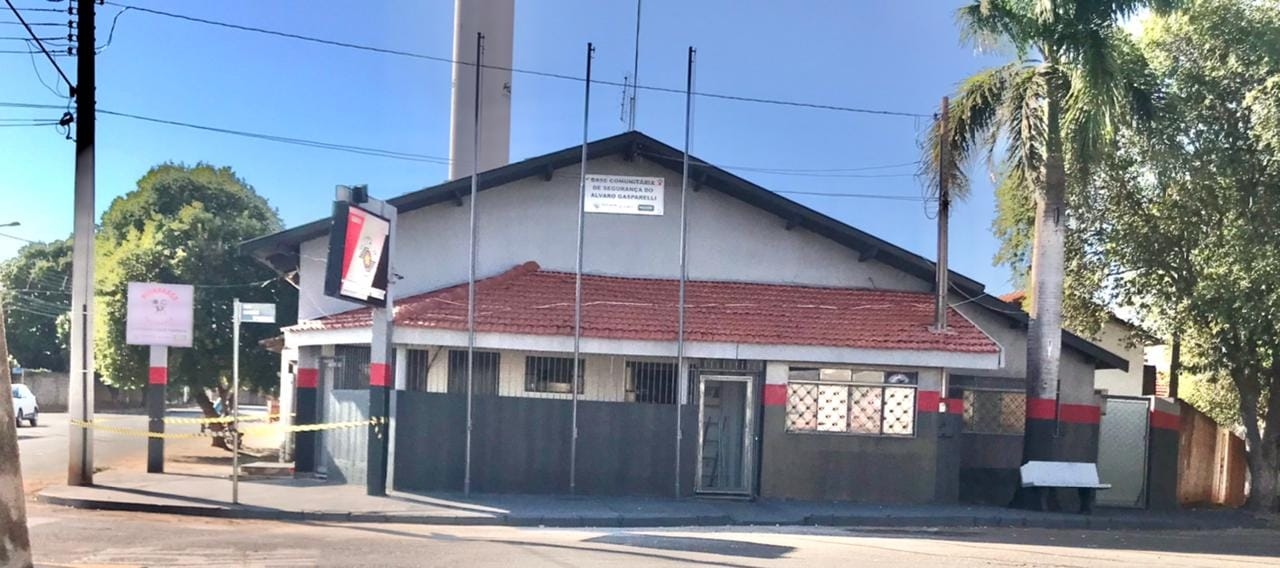 Base da Polícia Militar Comunitária no bairro Gasparelli em Andradina é reformada