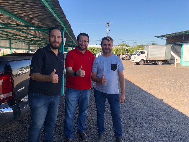 Prefeita de Castilho discute Segurança Pública com comandante da PM local