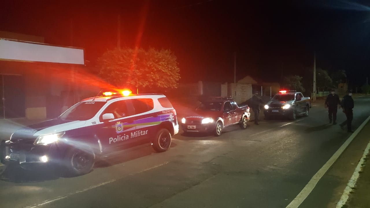 Polícia Militar mantém fiscalização para garantir cumprimento de Decreto Estadual de combate a pandemia em Três Lagoas