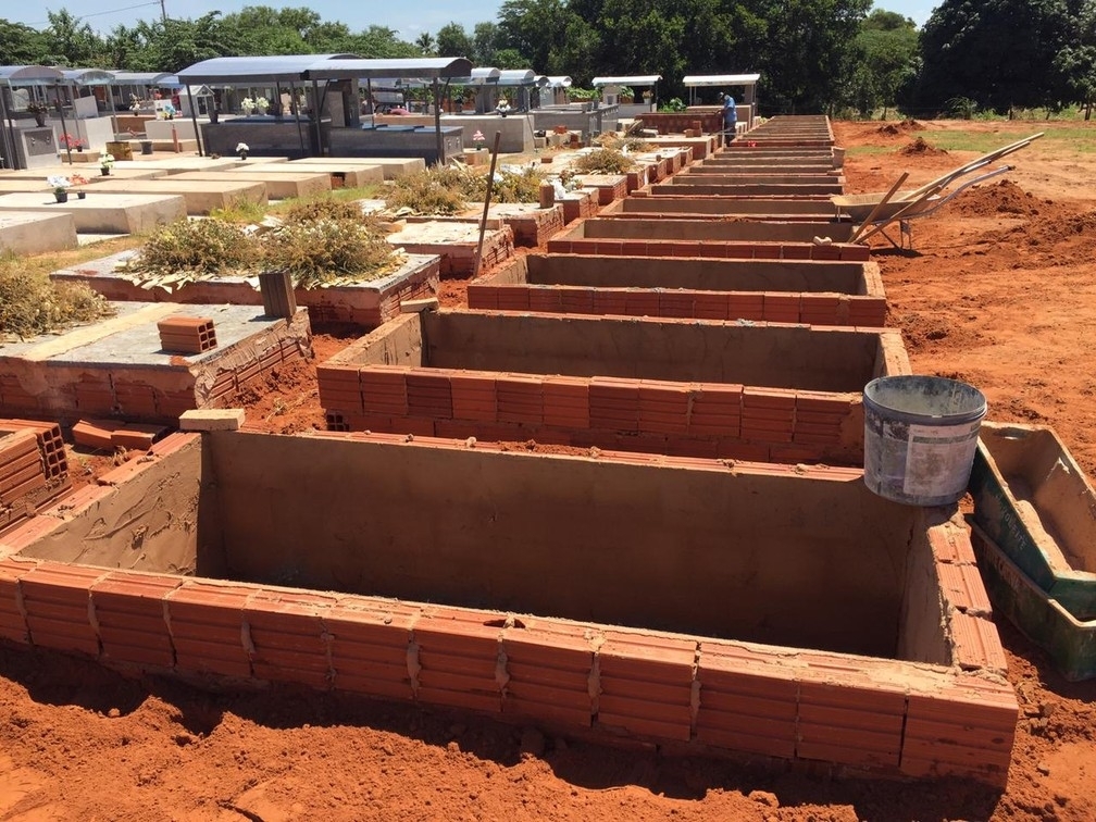 Diante do aumento das mortes por Covid-19, Dracena inicia abertura de 100 gavetas de sepulturas no cemitério municipal