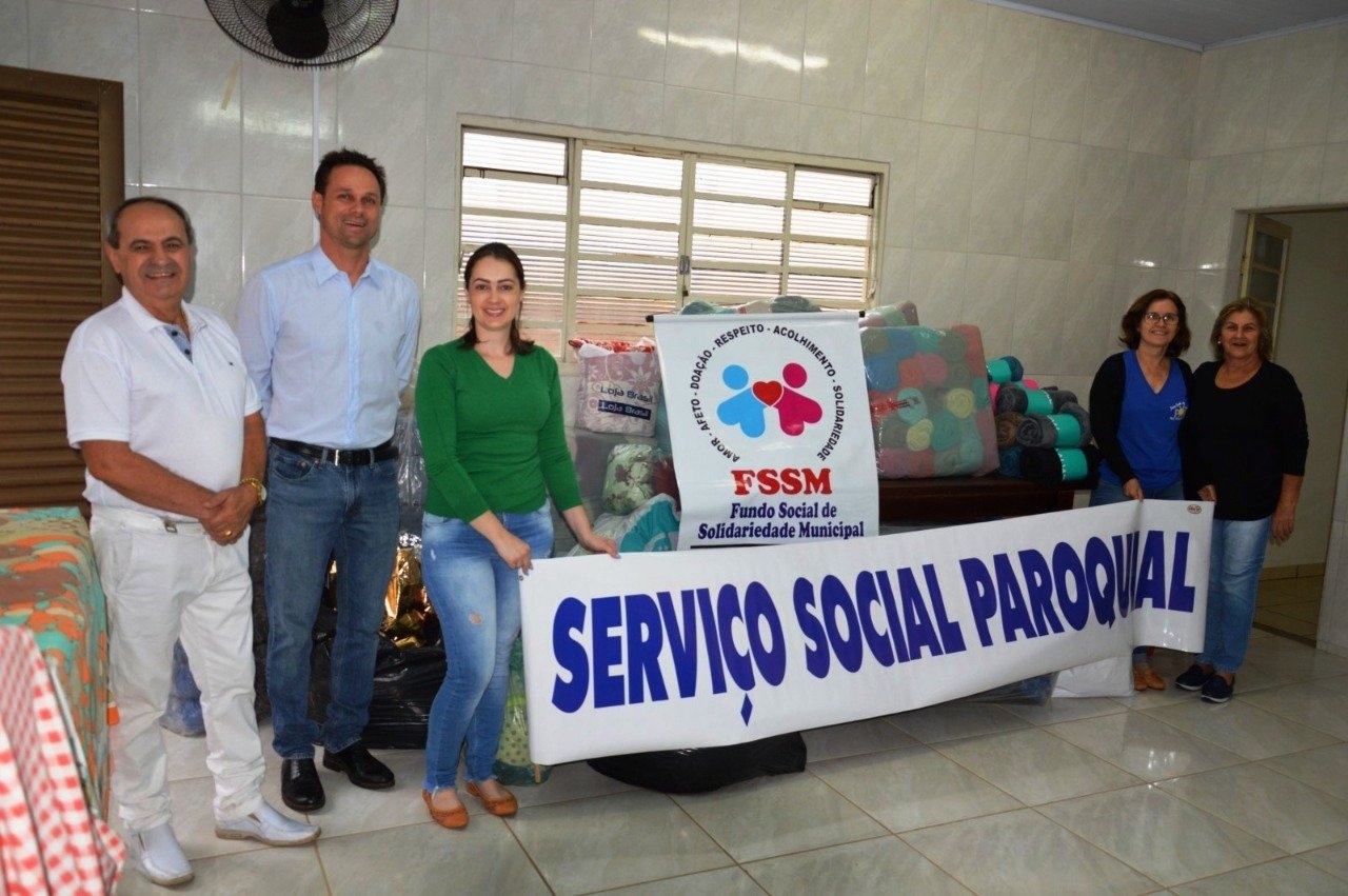 Em Tupi Paulista Fundo Social de Solidariedade Municipal realiza doação na Campanha do Agasalho 2022