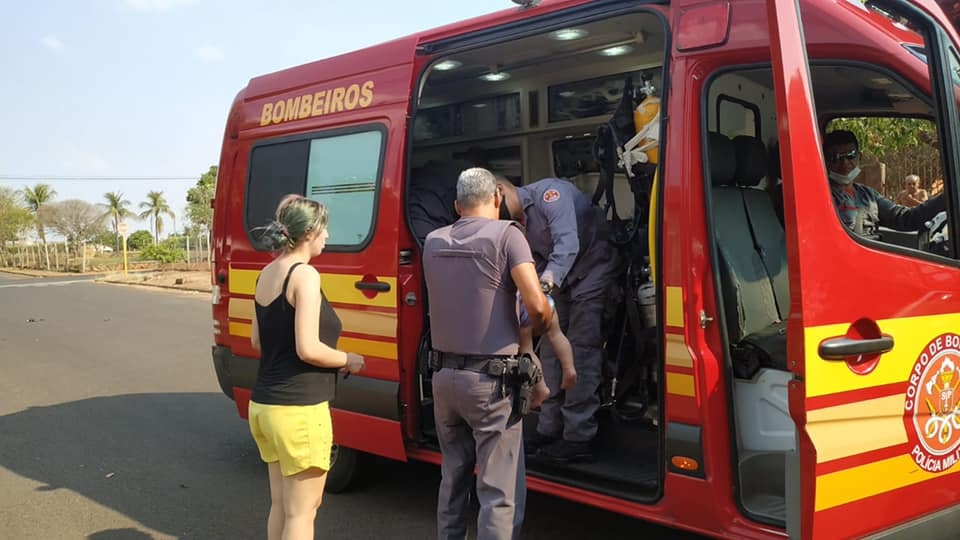 POLICIAIS MILITARES DA RADIO PATRULHA SALVAM VIDA DE CRIANÇA EM ANDRADINA