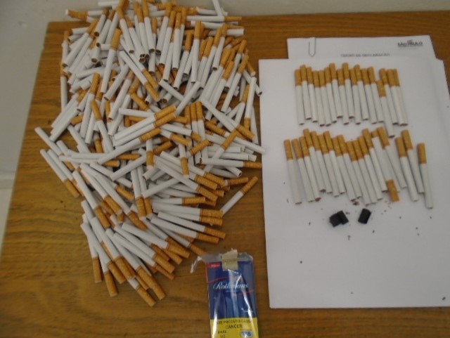 AGENTES DO CPP DE VALPARAÍSO APREENDEM NO SEDEX 40 CIGARROS COM DROGA K4
