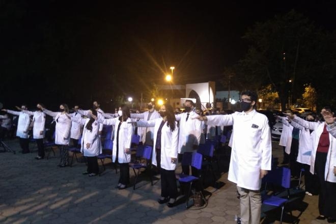 Em meio a pandemia, turma de medicina tem colação de grau antecipada na UFMS de Três Lagoas