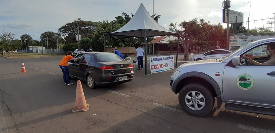 MAIS DE 12 MIL VEÍCULOS PASSARAM POR BARREIRAS SANITÁRIAS INSTALADAS EM ILHA SOLTEIRA