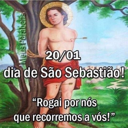"VIVA SÃO SEBASTIÃO": EM ANDRADINA É FERIADO
