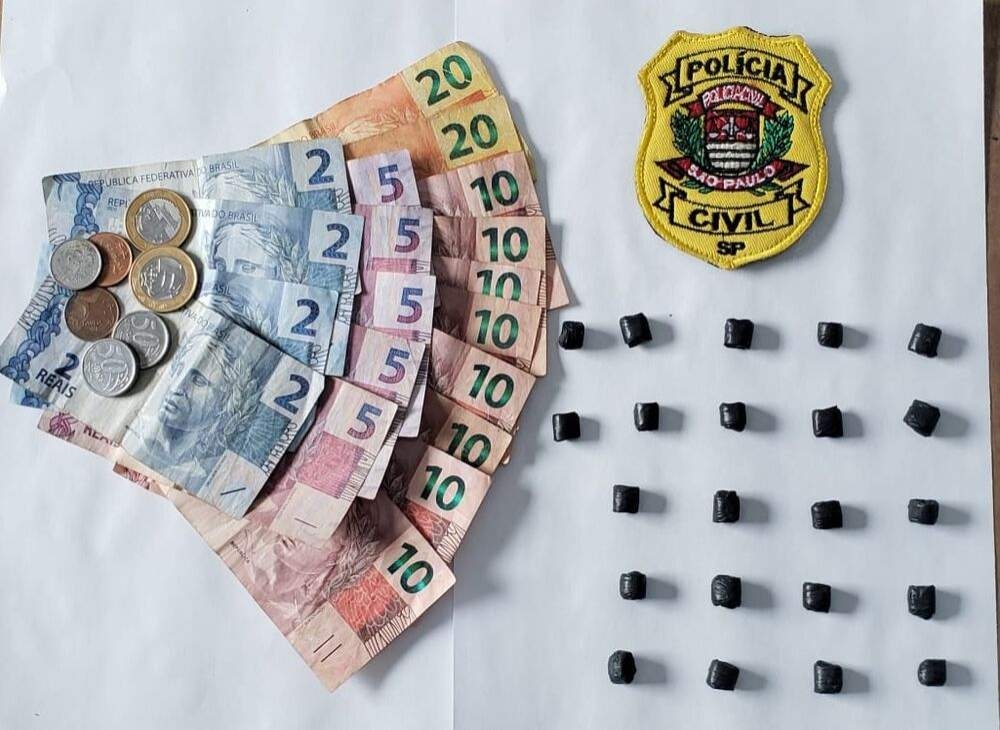 Polícia Civil de Birigui prende acusado de tráfico de drogas com crack na rua Anhanguera